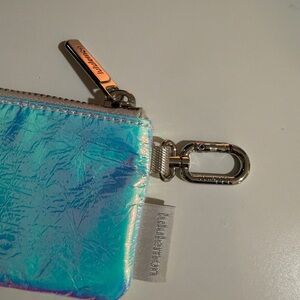 Lululemon Iridescent keychain pouch